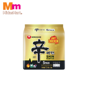 NONGSHIM SHIN RAMYUN SPICY CHICKEN (5X120G)