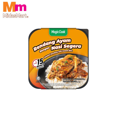 MAGIC COOK CHICKEN RENDANG WITH INSTANT RICE (190G)