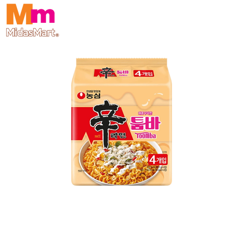 NONGSHIM SHIN RAMYUN TOOMBA MULTIPACK (4 X 137G)