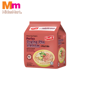 DONMI INSTANT PHO VIETNAMESE BEEF FLAVOR MULTIPACK (5 X 75G)
