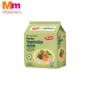 DONMI INSTANT VEGETARIAN CHICKEN FLAVOR MULTIPACK (5 X 75G)