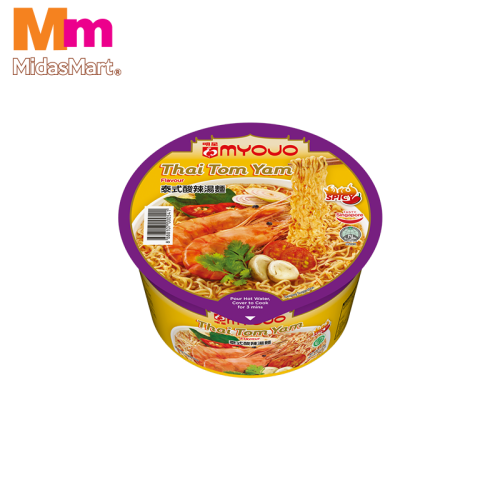 MYOJO THAI TOM YAM BOWL NOODLES (79G)