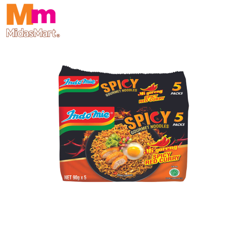 INDOMIE SPICY RED CURRY INSTANT NOODLES MULTIPACK (5 X 90G)