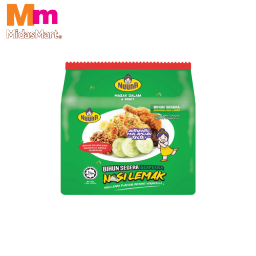 NUUNA BIHUN GORENG NASI LEMAK MULTIPACK (4 X 65G)