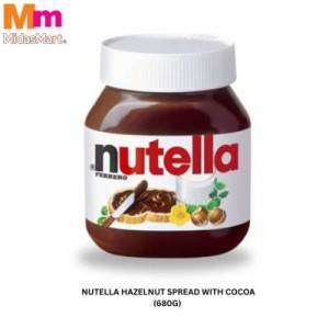 NUTELLA FERRERO HAZELNUT COCOA SPREAD 680G (T680)