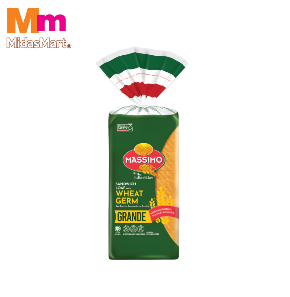 Bread Masimo MASSIMO WHEAT GERM SANDWICH BREAD (600G)