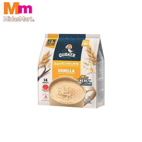 QUAKER Q-VITAL VANILLA CEREAL DRINK (14 X 28G)