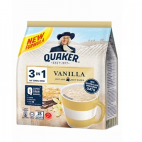 QUAKER Q-VITAL VANILLA 1X15X28G