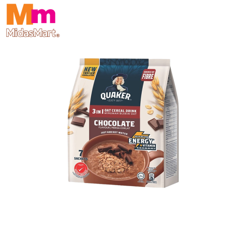 QUAKER Q-VITAL CHOCOLATE CEREAL DRINK (7 X 28G)