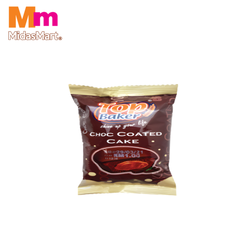 TOP BAKER CHOC COATED CAKE 1X2X22G