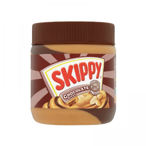 SKIPPY P/BUTTER CHOCO STRIPES 1X350G