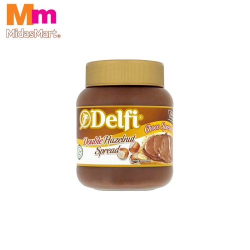 DELFI CHOCOLATE DOUBLE HAZELNUT SPREAD (350G)