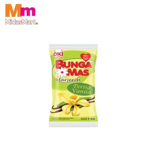 MOI BUNGA MAS VANILLA MARGARINE (1KG)