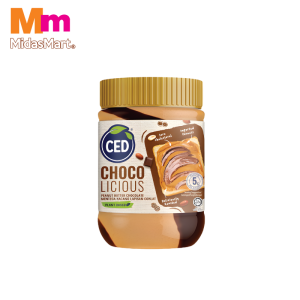 CED PEANUT BUTTER CHOC STRIPES 1X500G