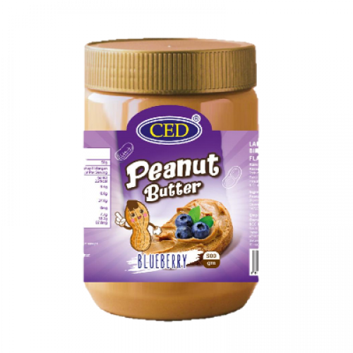 CED PEANUT BUTTER B.BERRY STRIPES 1X500G