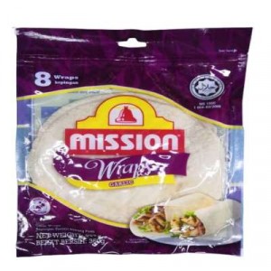 MISSION WRAPS GARLIC 1X360G MISSION WRAPS GARLIC 1X360G