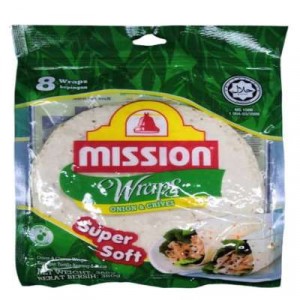 MISSION WRAPS ONION CHIVE 1X360G MISSION WRAPS ONION CHIVE 1X360G