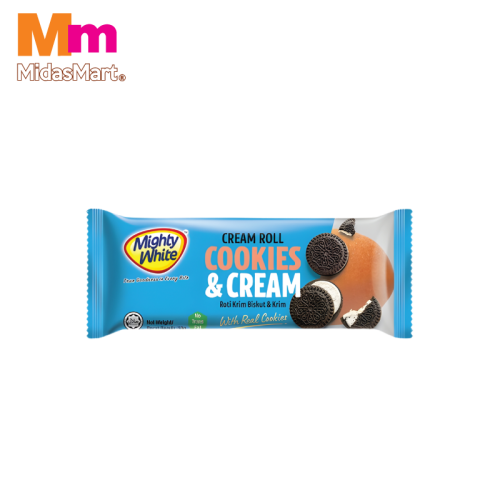 MIGHTY CREAM ROLL-COOKIES & CREAM 1X50G