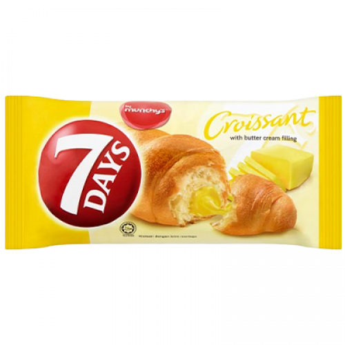 7DAYS BUTTER CROISSANT 1X60G