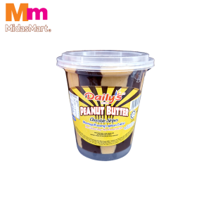 DAILY'S PEANUT BUTTER WITH CHOCOLATE STRIPES (300G)