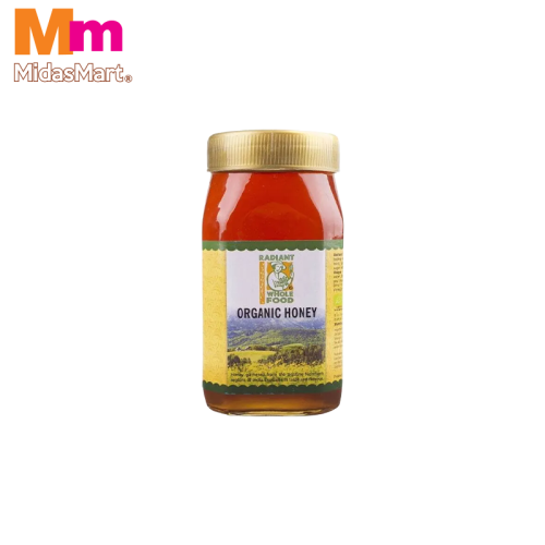 RADIANT ORGANIC HONEY (500G)