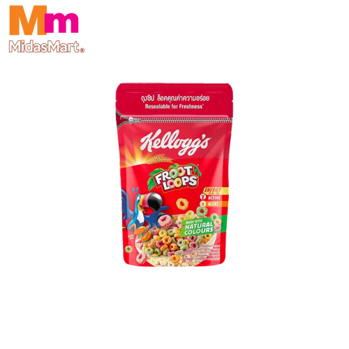 KELLOGG'S FROOT LOOPS CEREAL POUCH (55G)
