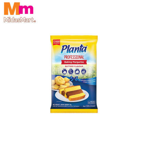 PLANTA CHEF BAKING ORIGINAL MARGARINE (1KG)