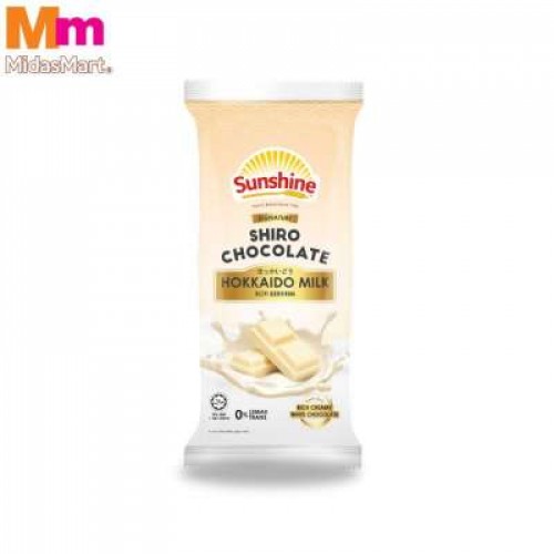 SUNSHINE HOKAIDO MILK SHIRO CHOCOLATE 52G SUNSHINE HOKAIDO MILK SHIRO CHOCOLATE 52G