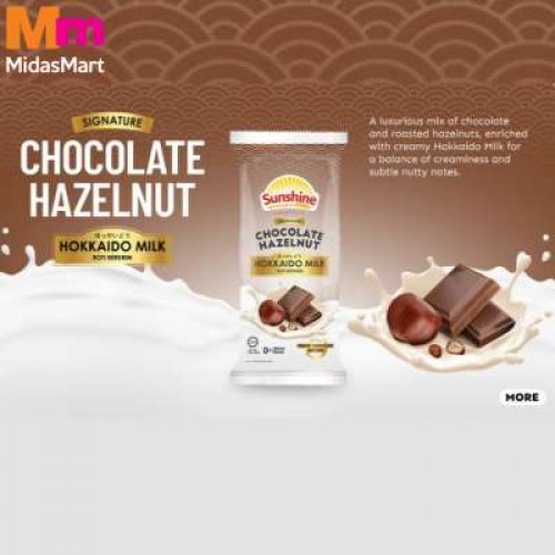 SUNSHINE HOKAIDO MILK CHOCOLATE HAZELNUT 52G