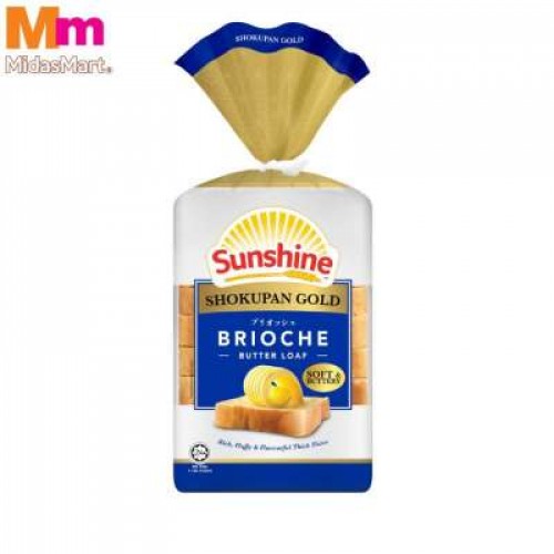 SUNSHINE SHOKUPAN GOLD BRIOCHE BUTTER LOAF 300G