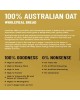 SUNSHINE 100% AUSTRALIAN OAT WHOLEMEAL BREAD 400G