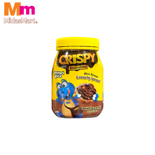 CRISPY SALTED CARAMEL CHOCOLATE RICE SPREAD (200G)