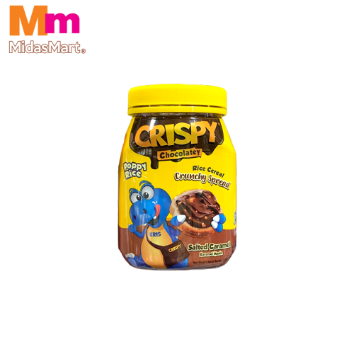 CRISPY SALTED CARAMEL CHOCOLATE RICE SPREAD (350G)