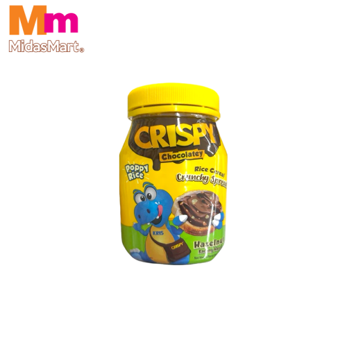 CRISPY HAZELNUT CHOCOLATE RICE SPREAD (350G)