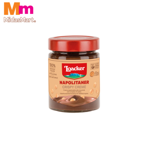 LOACKER NAPOLITANER CRISPY HAZELNUT CREAM SPREAD (270G)