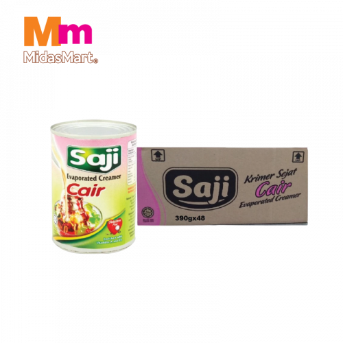 Saji Evaporated Creamer 48x390g