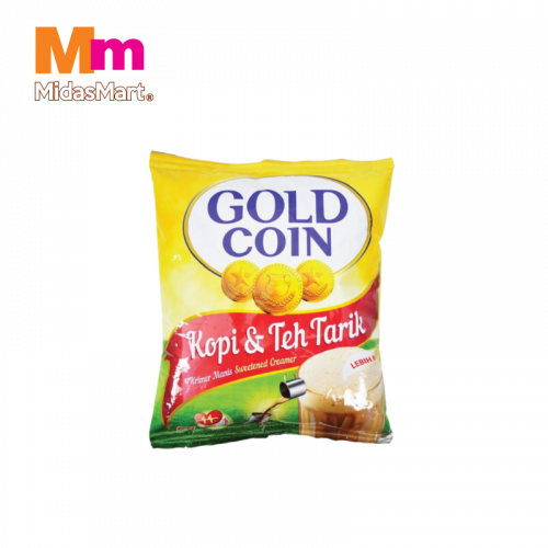 Gold Coin Kopi & Teh Tarik Sweetened Creamer Pouch 1X2.5