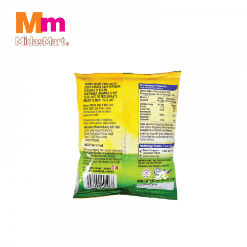 Gold Coin Kopi & Teh Tarik Sweetened Creamer Pouch 1X2.5