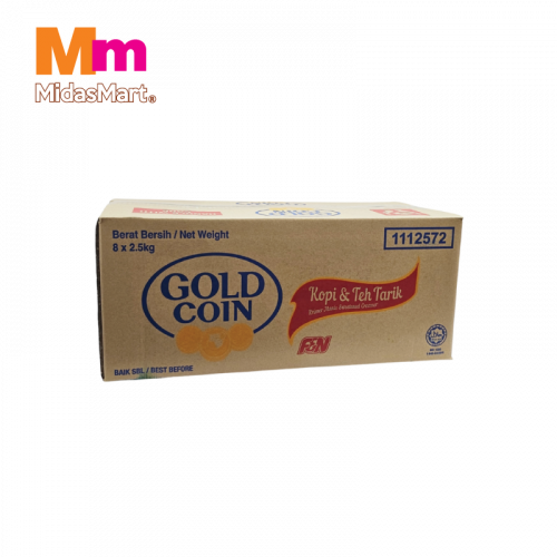 Gold Coin Kopi & Teh Tarik Sweetened Creamer Pouch 8X2.5