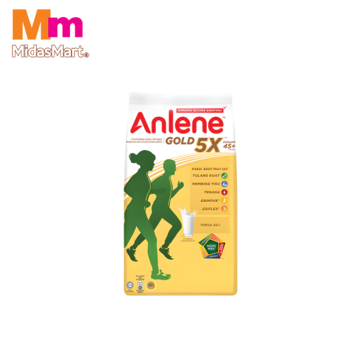 ANLENE GOLD 5X ADULT MILK POWDER (550G)