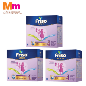 FRISO GOLD MILK FORMULA STEP 4 (3X400G)
