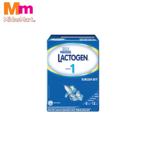 LACTOGEN 1 INFANT FORMULA - TWIN PACK (2X650G)