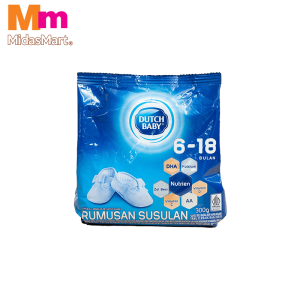 DUTCH BABY FOLLOW-UP FORMULA-  6-18 MONTHS (300G)