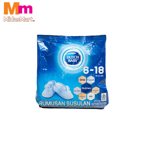 DUTCH BABY FOLLOW-UP FORMULA-  6-18 MONTHS (300G)