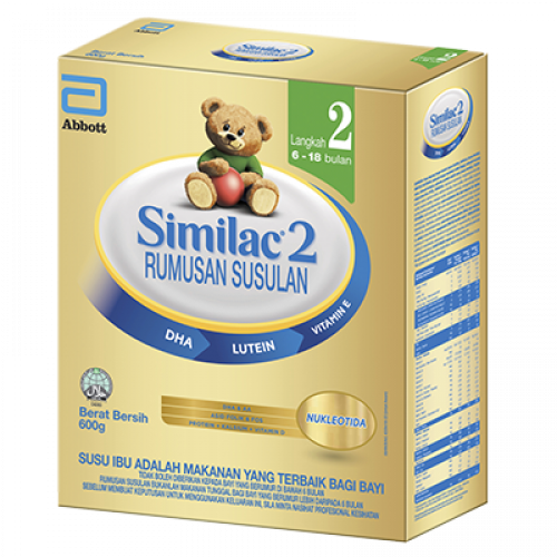 SIMILAC GOLD 2 BIB 1X600G