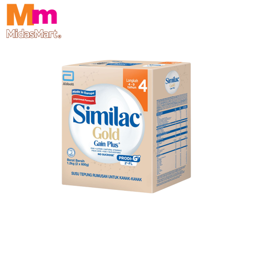 SIMILAC GOLD GAIN PLUS BIB (1.2KG)