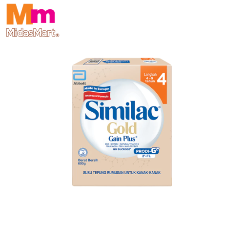 SIMILAC GOLD GAIN KID BIB (600G)