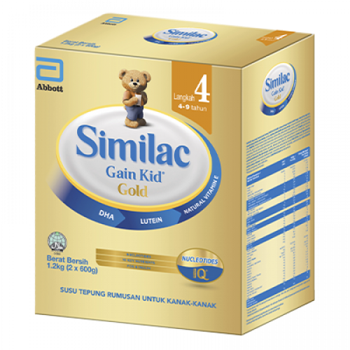 SIMILAC GOLD GAIN KID BIB  1X1.2KG