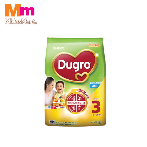 DUMEX DUGRO FORMULATED MILK POWDER STEP 3 - ORIGINAL FLAVOUR