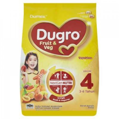 DUGRO STEP 4 FRUIT & VEGE 1X850G